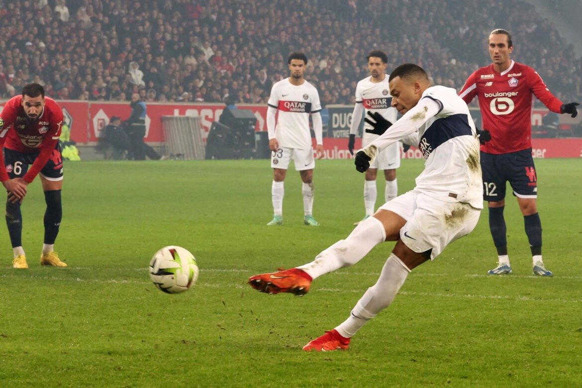 PSG vượt qua Lille mà không cần sự tham gia của Mbappe