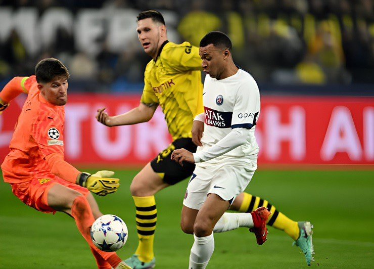Trận đấu Dortmund vs PSG: Màn trình diễn mãn nhãn, cả hai đội tiếp tục vào vòng tiếp theo