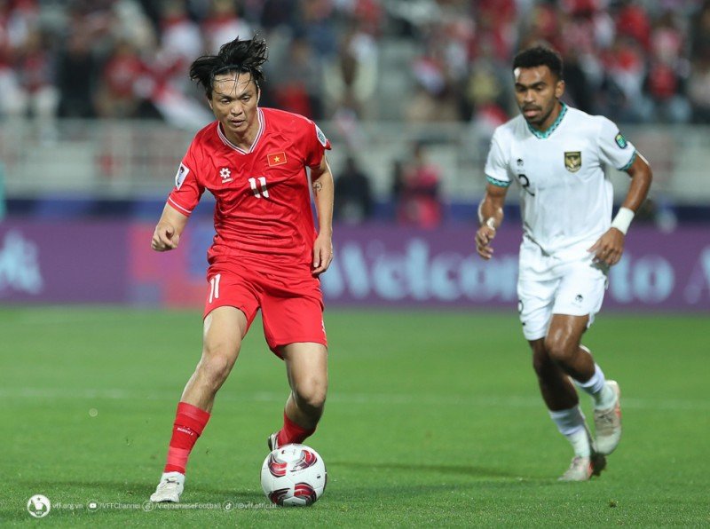 ĐT Việt Nam có sự thay đổi đáng ngạc nhiên trước trận đấu quan trọng với Indonesia